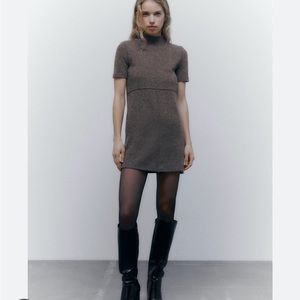 Zara mini dress cute perfect for spring! New with Tags size S